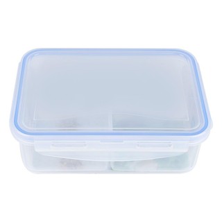 กล่องอาหารแบ่ง3ช่อง SUPER LOCK 1.45 ลิตรFOOD CONTAINER SQUARE SUPER LOCK 1.45L