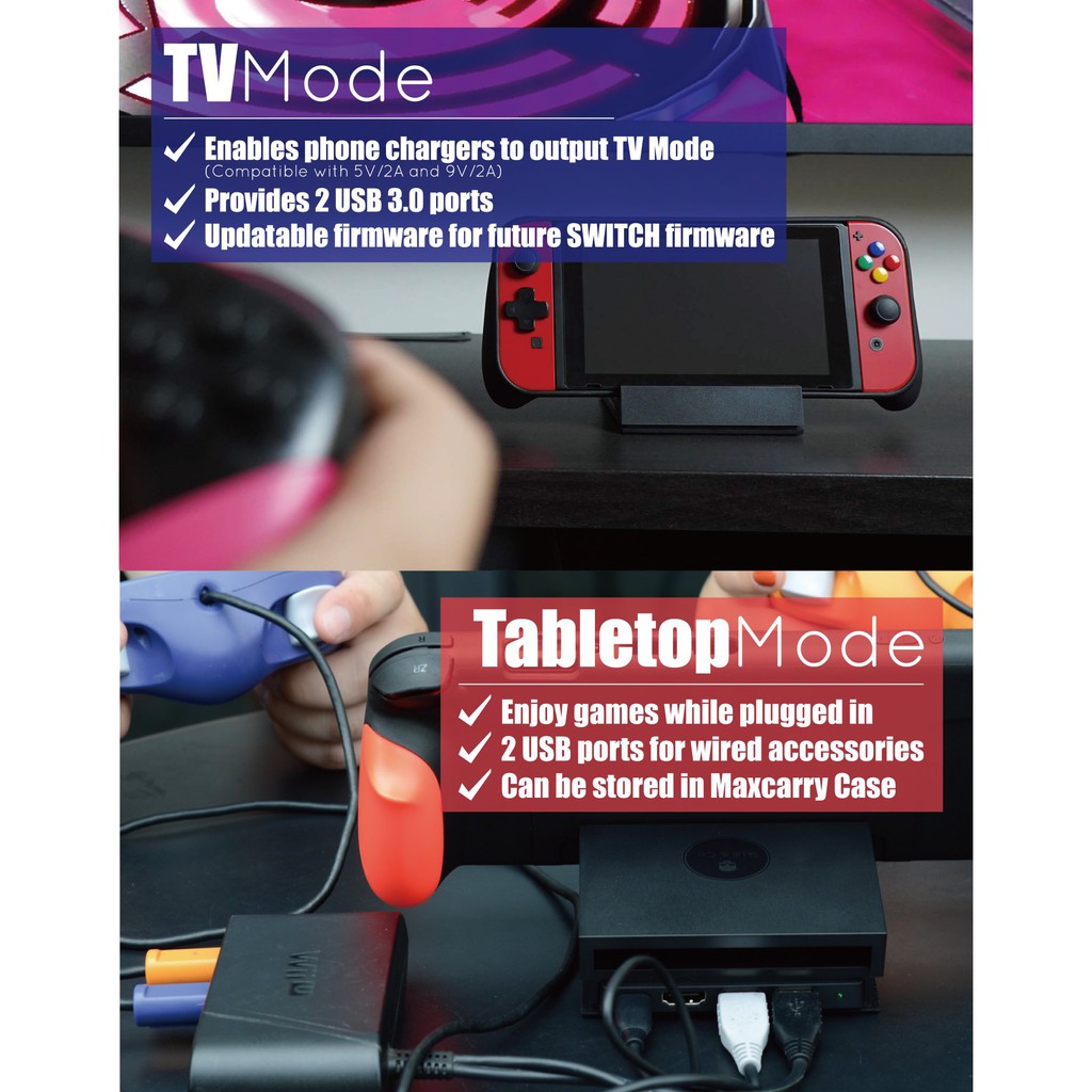 Skull & Co. : Jumpgate: a versatile dock for Switch&Smart Device ...