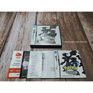 Pokemon White (box + manual) กล่องเปล่า+ คู่มือ