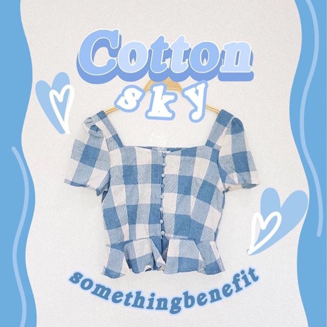 เสื้อจาก Something Benefit รุ่น Cotton sky