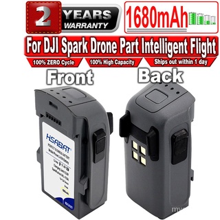 HSABAT 1pc 1680mAh แบตเตอรี่ชาร์จอัจฉริยะสำหรับ DJI Spark Drone Part Intelligent Flight JA34