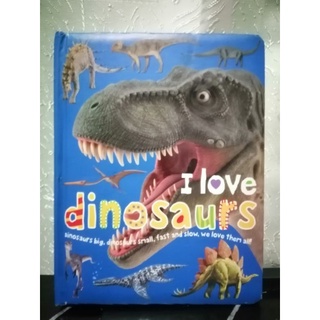 I Love Dinosaurs board book-165