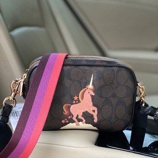 พร้อมส่งแท้💯Coach jes unicorn crossbody2ซิป