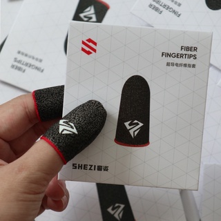 ถุงมือเล่นเกมส์ 1 คู่ (2 ชิ้น)  Pubg Rov Call of duty ทัชลื่…