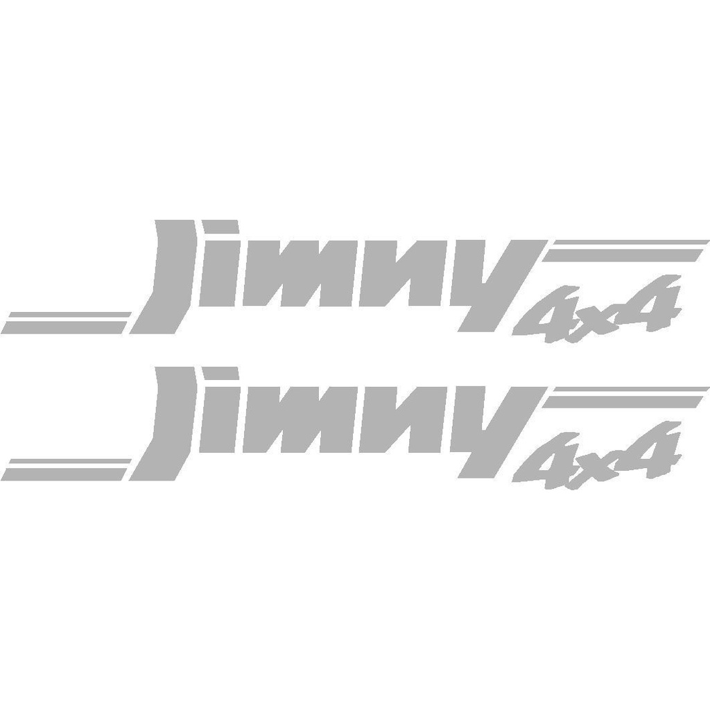 สติกเกอร์กราฟิก Suzuki Jimny 4x4 270 มม. 2 ชิ้น ต่อคู่ SZ3 SZ4