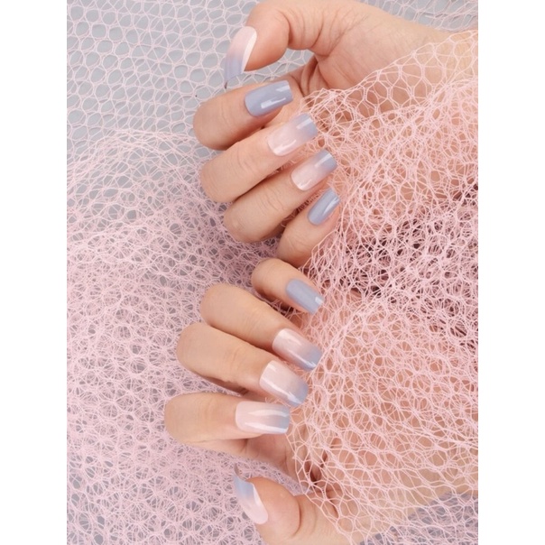 พร้อมส่ง เล็บปลอมเพ้นลาย 24 ชิ้น เล็บปลอมงานคุณภาพ