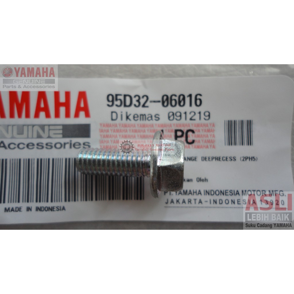 Yamaha RX King สลักเกลียวบังโคลนหน้า Yamaha RX King กุญแจจุดระเบิด Bolts ใหม่ราคาหน่วย 95D32-06016