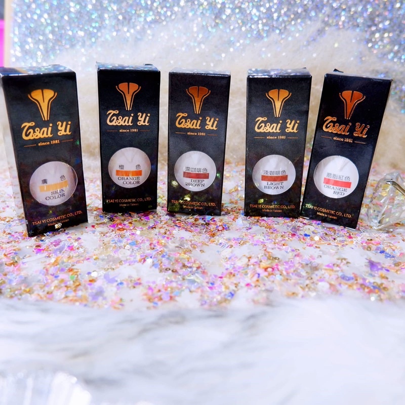 สีสักคิ้ว สีไฉยี่ไต้หวัน สีไฉยี่ พร้อมส่ง ของแท้100%