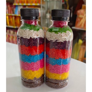 ข้าวมงคล 9 สี ถวายองค์เทพ บูชาองค์เทพ ขนาด 250 ml.