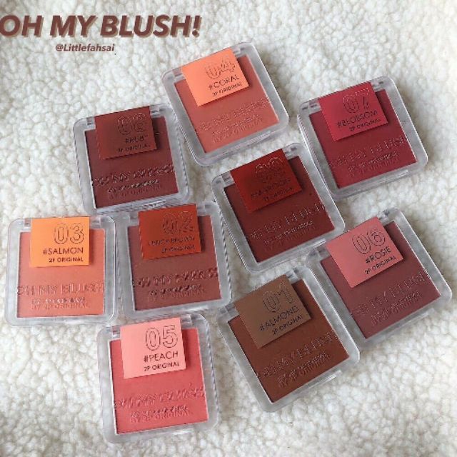 Oh My Blush พร้อมส่งทุกสี