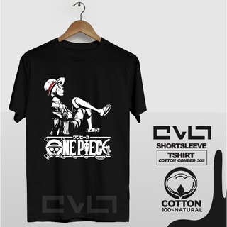 คอลูกเรือ✗﹍◈One Piece Anime T-Shirt / Shirt Monkey D luffy Smile Cool CheapS-5XL