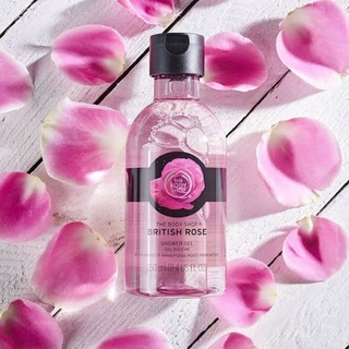 the body shop British rose shower gel