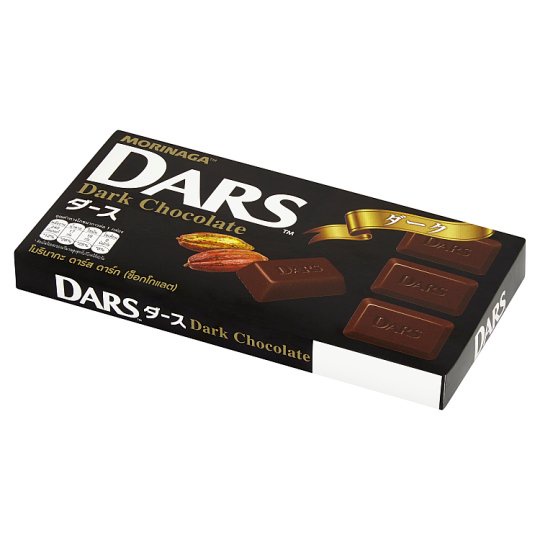 ✨นาทีทอง✨ โมรินากะ ดาร์ส ดาร์ก ช็อกโกแลต 42กรัม Morinaga Dars Dark Chocolate 42g