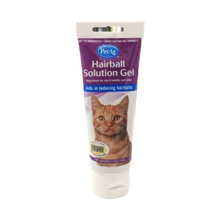 PetAg Hairball Solution Gel เจลก้อนขน 100 กรัม สำหรับสัตว์เลี้ยง