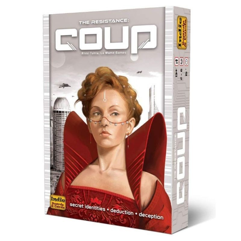 Coup Board game บอร์ดเกม เกมสายลับ พร้อมส่งในไทย