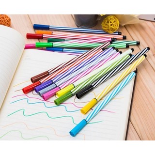 ปากกาเมจิก12สี  ปากกาสีเมจิก12สี เมจิกกระปุก สีเมจิกในกระปุก [BA067]