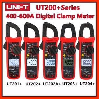 คลิปแอมป์ UNI-T UT204+, UT203+,UT202A+,UT202+,UT201+, Digital Clamp multimeter digital แคล้มป์แอมป์ มัลติมิเตอร์ดิจิตอล