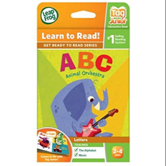 LeapFrog LeapReader Junior Book: ABC Animal Orchestra (works with Tag)