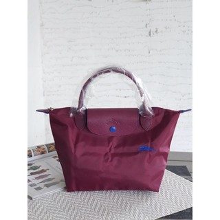 Longchamp Club S short สี Prune ราคาดีมากกก