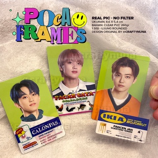 กรอบรูป Poca FRAMES PECEL LELE &amp; Singles CLUB INSPIRED น่ารัก สร้างสรรค์ สวยงาม