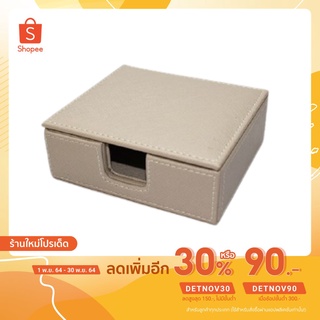 [[ กดโค้ดหน้าร้านลดเพิ่ม 50- ]] Memo Box กล่องใส่กระดาษโน๊ต By Dee Leather shop