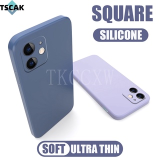 [พร้อมส่ง] เคสซิลิโคนนิ่ม ขอบตรง บางพิเศษ ป้องกันกล้อง สําหรับ Xiaomi Poco M4 X4 Pro F4 GT C31 C40