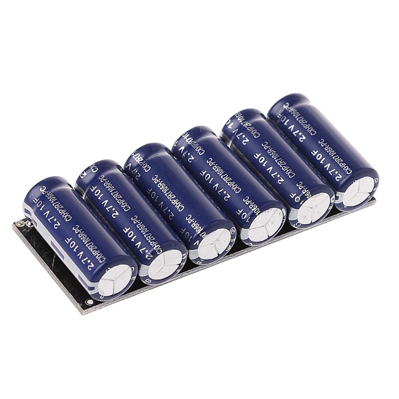 16 v 1 f/2 f f farad ตัวเก็บประจุ 2 . 7 v 10 f ซูเปอร์ capacitor กับบอร์ดป้องกัน