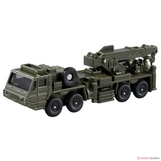 รถเหล็กTomica ของแท้ Long Type Tomica No.141 JGSDF Heavy Wheeled Recovery Vehicle (มีสติ๊กเกอร์ First Lot 2020)