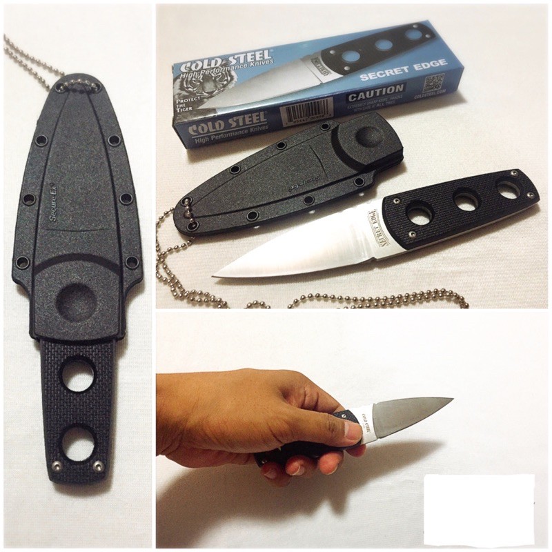 มีดห้อยคอ มีดพก Coldsteel Secret Edge พร้อมส่ง ราคาถูก