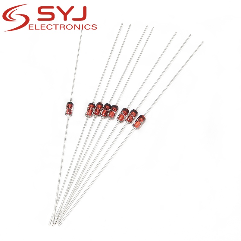 100pcs/lot 1N60 DO-7 1N60P DO-35 Schottky Germanium Diode TV Radio FM Detection In Stock