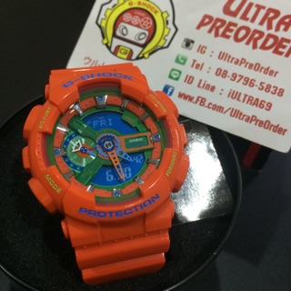 นาฬิกาข้อมือ G-Shock รุ่น GA-110A-4 (ไฮเปอร์ส้ม)