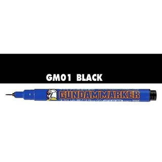 [Mr. Hobby] Hobby Tool : GM01 Gundam Marker Sumi-ire Pen / Super Fine (Black) ปากกาตัดเส้น กันดั้มมาร์คเกอร์ หัวเข็มสีดำ