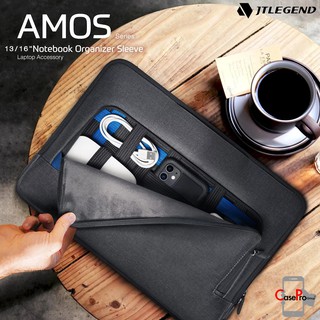 Jtlegend AMOS Notebook Organizer Sleeve กระเป๋าใส่โน๊ตบุ๊กเกรดพรีเมี่ยม รองรับ Notebook ขนาด 13นิ้ว และ 16นิ้ว