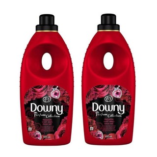 ﻿Downy Passion ดาวน์นี่ แพทสั่น ผลิตภัณฑ์ปรับผ้านุ่ม สูตรเข้มข้นพิเศษ 800 มล. - 2 ขวด