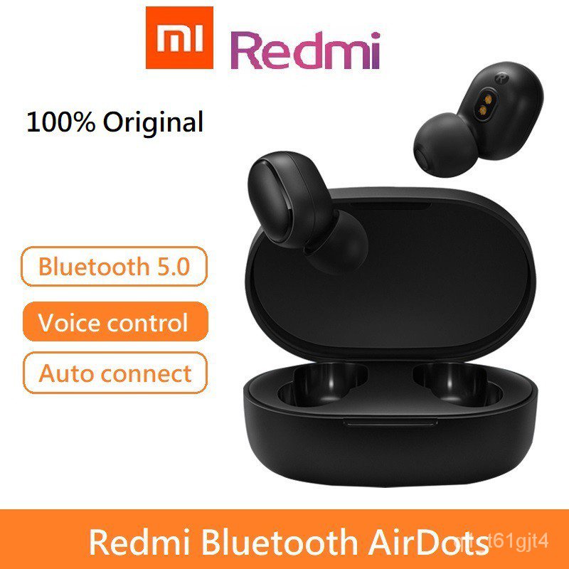 2021100 Original Redmi AirDots Bluetooth Wireless Earphones TWS Headset
