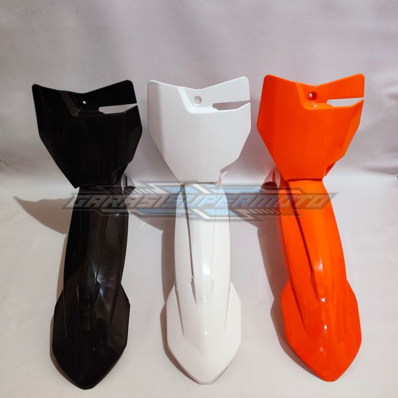 KTM 250 2017 FRONT FENDER และจานหมายเลข KTM 250 2017