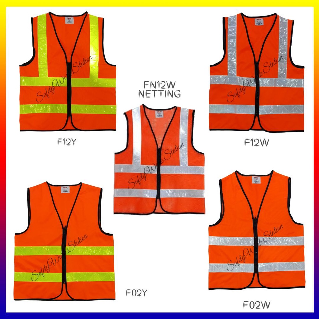 Safety VEST ORANGE (VARITY DESIGN)