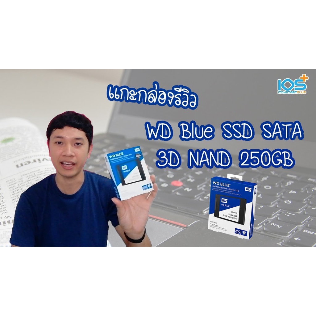 250GB / 500GB / 1TB SSD (เอสเอสดี) WD BLUE SATA SA510 (WDS500G2B0A) 3D NAND ประกัน 5 ปี