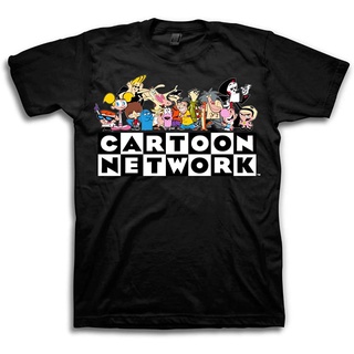 【🔥🔥】100%cotton เสื้อ ยืด ราคา ส่ง Cartoon Network Mens Throwback Shirt - Jonny Bravo, Dexters Laboratory, Ed, EDD &amp; E