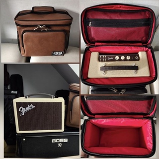 กระเป๋าใส่ลำโพง fender indio แบบหนัง สีน้ำตาล จาก Easicase