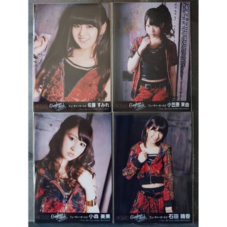 AKB48 รูป Member single Gingham Check ยกชุด 4 รูป