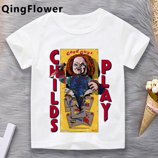 เสื้อยืด พิมพ์ลายการ์ตูนอนิเมะ Chucky boys big sister ตลก แฟชั่นฤดูร้อน สําหรับเด็กผู้หญิง และผู้ชาย