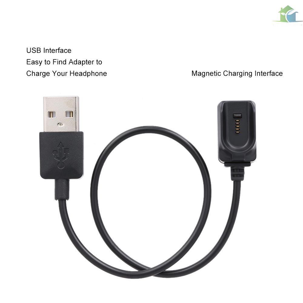 ราคาถูกที่สุด) สายชาร์จหูฟังอินเตอร์เฟส USB สําหรับ Plantronics Voyager Legend #8