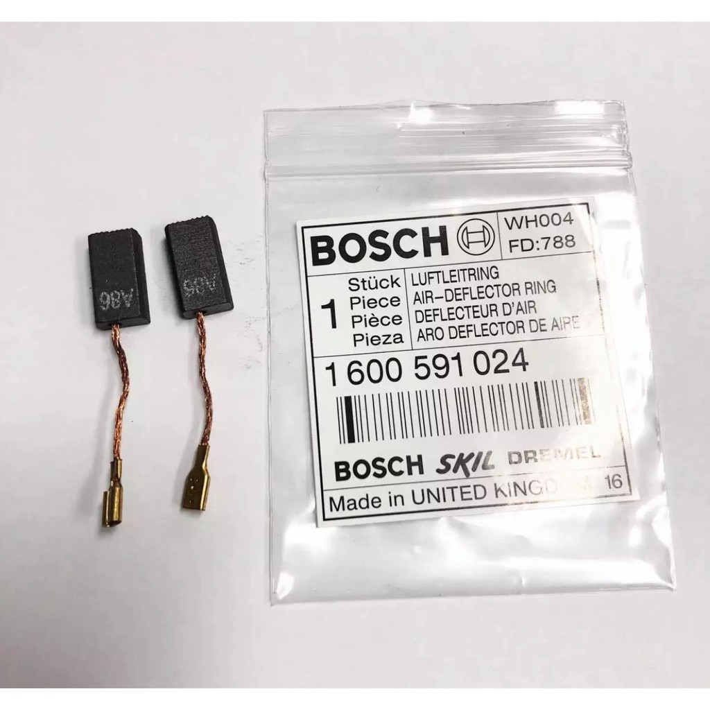 [พร้อมส่ง] แปรงถ่าน Brush หินเจียร BOSCH บอช GWS6-100, GWS5-100, GWS750-100, GWS060, GWS900-100, GWS