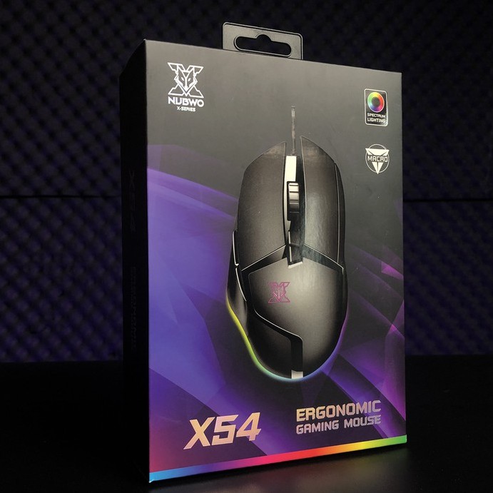 เมาส์เกมมิ่ง NUBWO X-SERIES X54S EGONOMIC GAMING MOUSE