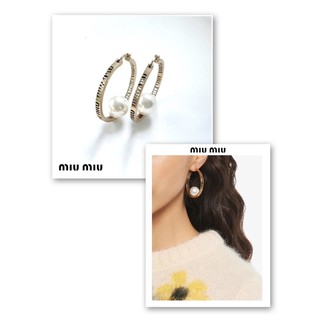 ต่างหู MiuMiu งานแบรนด์เนม Hi-End