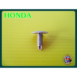 ิ๊บล็อค กิ๊บแผงท้าย (สีเนื้อ เกลียว)  1 ชิ้น -  HONDA Clip lock, end the back of the car (flesh color , threaded)