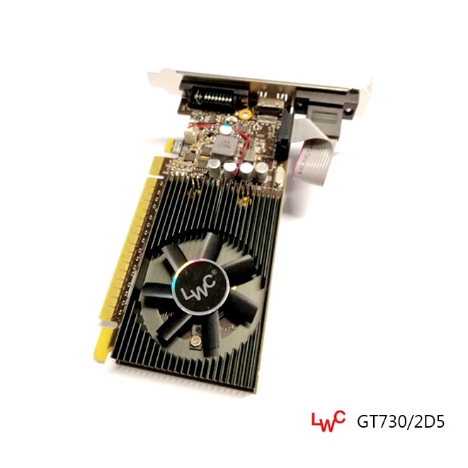 VGA GT730 2GB DDR5 การ์ดจอ​ LWC (Longwell)