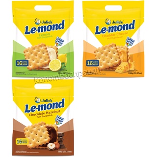 🚛💨พร้อมส่ง 🍋Julies Lemond Puff Sandwich ขนมปังจูลี่ส์เลมอนหูหิ้ว