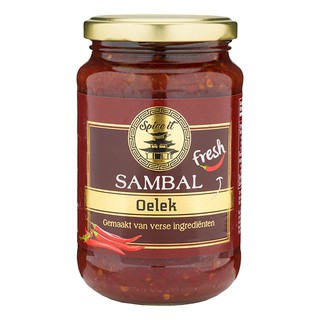 Sambal Oelek 375g - Indonesian/Malaysian chili sauce. Weight375g/น้ำพริกอินโด/มาเลย์ สูตร โอเล็ค 375 กรัม